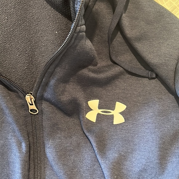 Under Armour Men’s Navy Zip Up Size 2XL - Picture 4 of 5